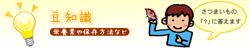 豆知識 さつまいもの保存方法